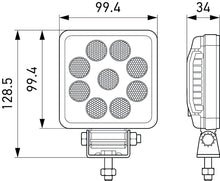 Load image into Gallery viewer, Hella ValueFit LED Work Light PS1000 LED MV CR LT