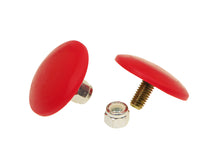 Load image into Gallery viewer, Prothane Universal Bump Stop 3/8X2 Ultra Thin Button - Red