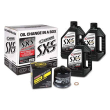 Load image into Gallery viewer, Maxima SxS Quick Change Kit 5W-50 Synthetic w/ Black Filter