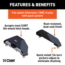 Load image into Gallery viewer, Curt OEM Puck System 5th Wheel Legs for GM