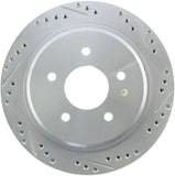 StopTech Select Sport Drilled & Slotted Rotor - Front Right