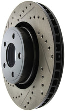 Load image into Gallery viewer, StopTech 15-17 Ford Mustang Sport Slotted &amp; Drilled Front Right Rotor