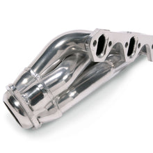 Load image into Gallery viewer, BBK 79-93 Mustang 351 Swap Shorty Unequal Length Exhaust Headers - 1-5/8 Silver Ceramic