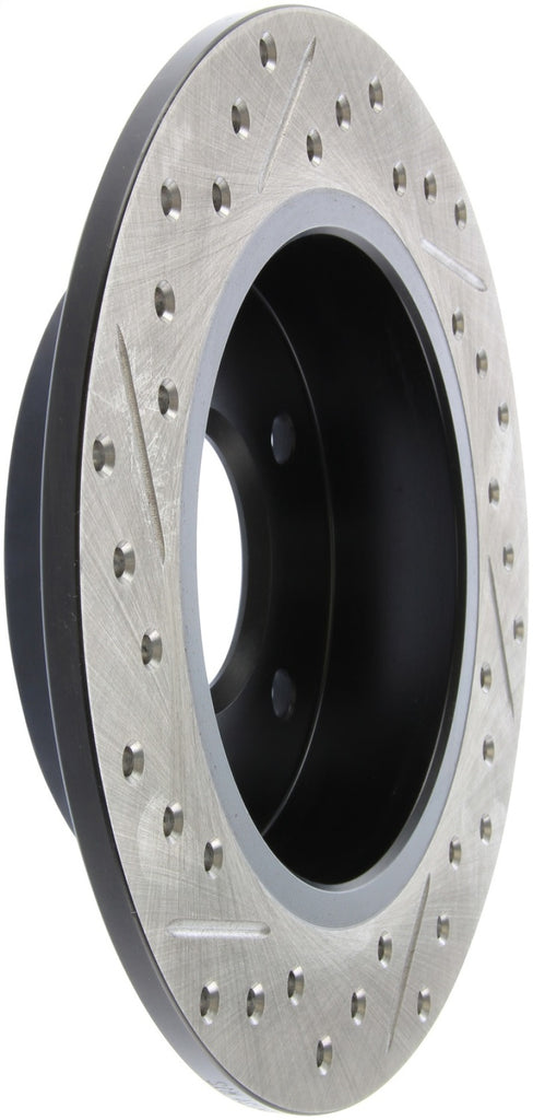 StopTech 02/94-98 Nissan 240SX SportStop Slotted & Drilled Rear Left Rotor