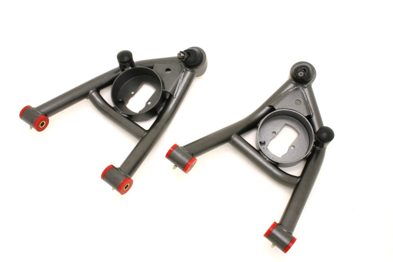 BMR 64-72 A-Body Non-Adj. Lower A-Arms (Polyurethane) - Black Hammertone - GTR Auto