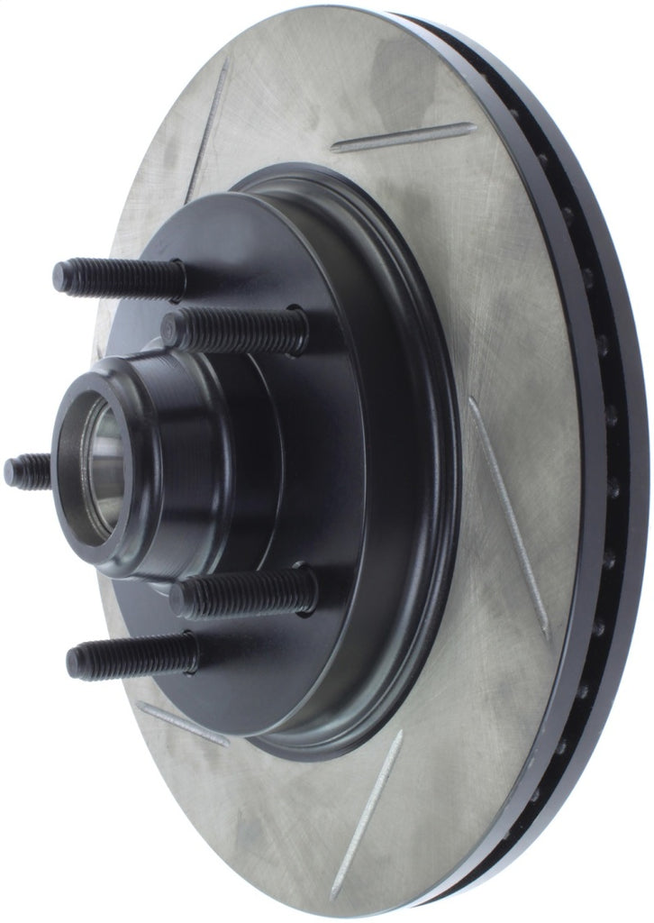 StopTech Power Slot 01-03 Ford F150 5 Lug Front Right SportStop Slotted Rotor