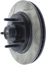 Load image into Gallery viewer, StopTech Power Slot 01-03 Ford F150 5 Lug Front Right SportStop Slotted Rotor