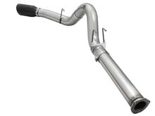 Load image into Gallery viewer, aFe Atlas Exhausts 5in DPF-Back Aluminized Steel Exhaust Sys 2015 Ford Diesel V8 6.7L (td) Black Tip