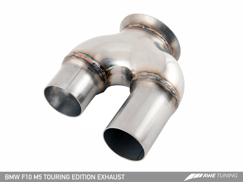 AWE Tuning BMW F10 M5 Touring Edition Axle-Back Exhaust Diamond Black Tips