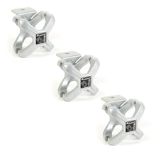 Load image into Gallery viewer, Rugged Ridge 2.25-3in Silver X-Clamp - 3 Pieces