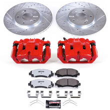 Load image into Gallery viewer, Power Stop 12-14 Honda Ridgeline Front Z36 Truck &amp; Tow Kit w/Cals