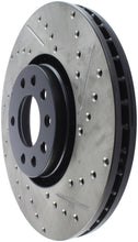 Load image into Gallery viewer, StopTech Sport Drilled &amp; Slotted Rotor - Front Right
