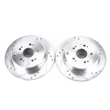 Load image into Gallery viewer, Power Stop 07-18 Acura RDX Rear Evolution Drilled &amp; Slotted Rotors - Pair