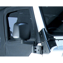 Omix Door Mirror Black Right- 87-06 Wrangler - GTR Auto