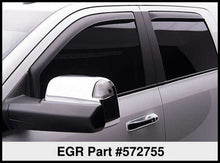 Load image into Gallery viewer, EGR 09-13 Dodge Ram 1500/2500/3500 Crew Cab In-Channel Window Visors - Set of 4 - Matte (572755)