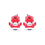 Power Stop 92-98 BMW 318i Rear Red Calipers w/Brackets - Pair