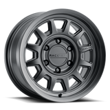 Raceline 952B Aero 17x8.5in / 5x127 BP / 0mm Offset / 78.1mm Bore - Satin Black Wheel