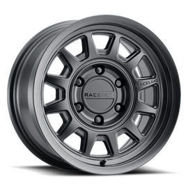 Raceline 952B Aero 17x9in / 5x139.7 BP / -12mm Offset / 106.5mm Bore - Satin Black Wheel