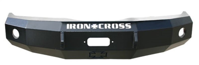 Iron Cross 92-07 Ford E-150/250/350/450 Heavy Duty Base Front Winch Bumper - Matte Black