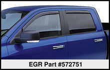 Load image into Gallery viewer, EGR 09+ Dodge Ram Pickup Crew Cab In-Channel Window Visors - Set of 4 (572751)