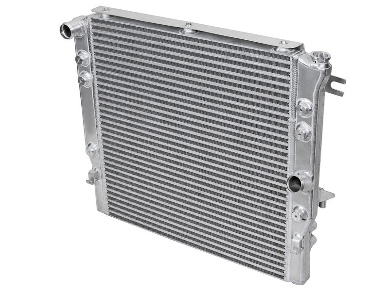 aFe BladeRunner GT Series Bar and Plate Radiator w/ Black Hoses 07-11 Jeep Wrangler (JK) V6 3.8L