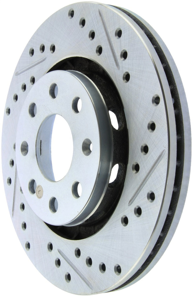 StopTech Select Sport Drilled & Slotted Rotor - Left - Rear