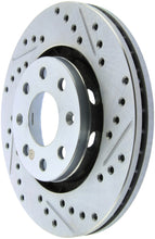 Load image into Gallery viewer, StopTech Select Sport Drilled &amp; Slotted Rotor - Left - Rear