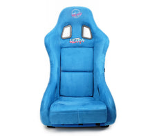 Load image into Gallery viewer, NRG FRP Bucket Seat ULTRA Edition - Medium (Blue Alcantara/Pearlized Back)