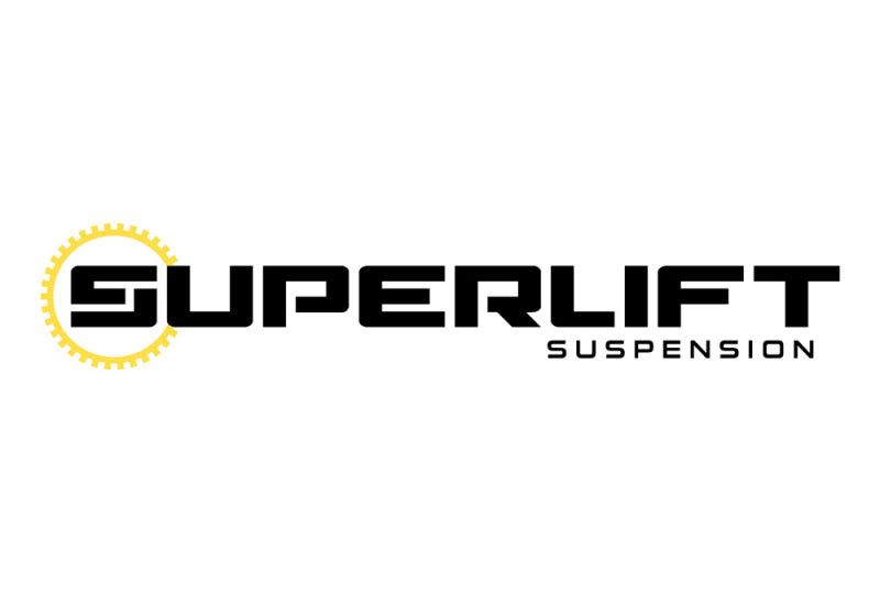 Superlift Universal Application - Rear Lift Block - 2in Lift - w/ Flat - Pair