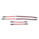 Power Stop 12-13 Volkswagen Golf R Front & Rear SS Braided Brake Hose Kit