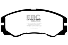 Load image into Gallery viewer, EBC 96-98 Acura SLX 3.2 Yellowstuff Front Brake Pads