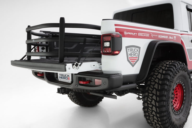 AMP Research 20-22 Jeep Gladiator (Does Not Work w/Tonneau Cvrs) Bedxtender HD Sport - Black - GTR Auto