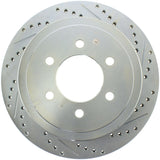 StopTech Select Sport 04-11 Ford F-150 SportStop Slotted & Drilled Rear Left Rotor