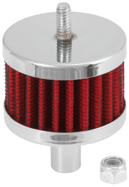 K&N Steel Base Crankcase Vent Filter 0.5in Vent OD x 2in OD x 1.5in Height - GTR Auto