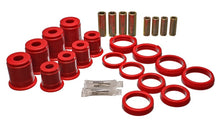 Load image into Gallery viewer, Energy Suspension 84-01 Jeep Cherokee/Wagoneer/Comanche 4WD Red Front Control Arm Bushings - GTR Auto