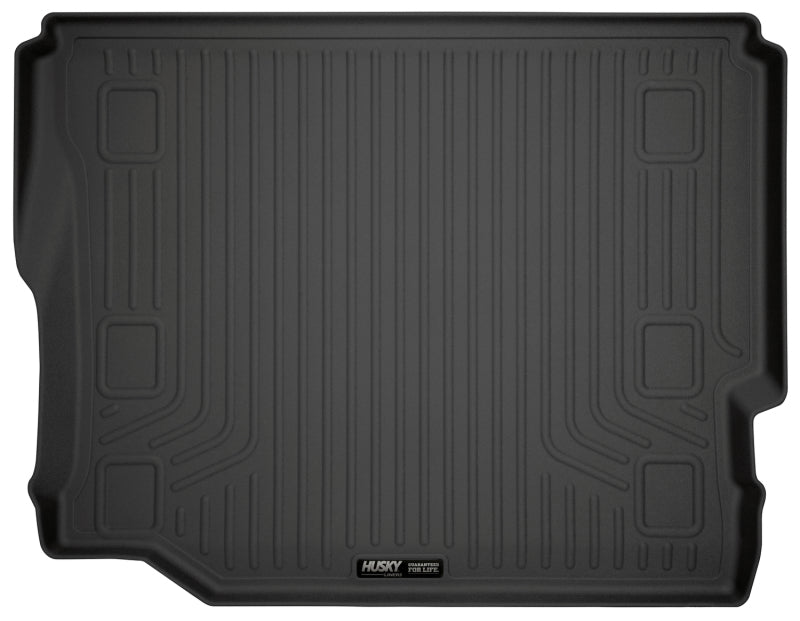 Husky Liners 19-24 Jeep Wrangler JLU (No Subwoofer) WeatherBeater Black Rear Cargo Liner - GTR Auto