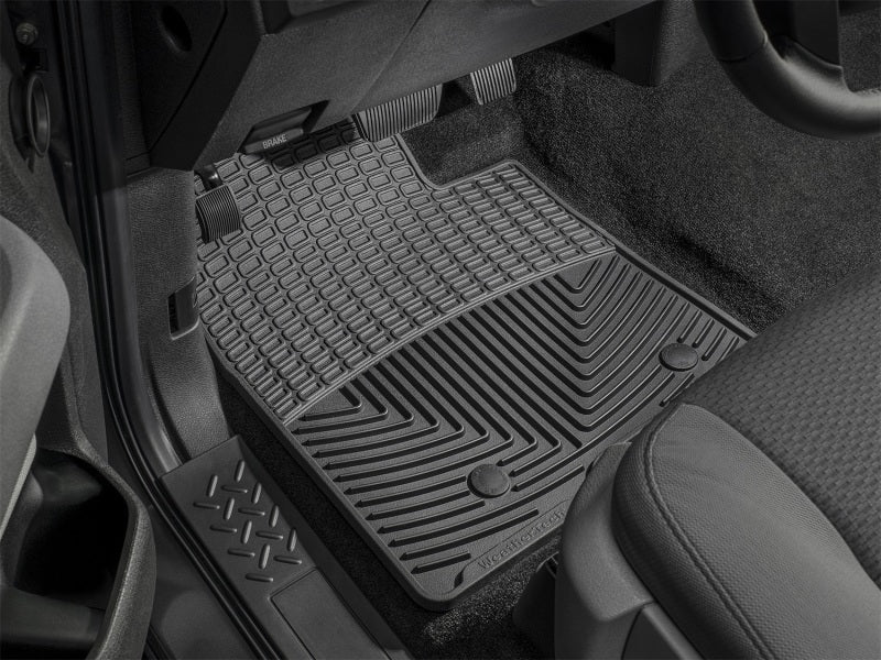 WeatherTech 04+ BMW X3 Front Rubber Mats - Black - GTR Auto
