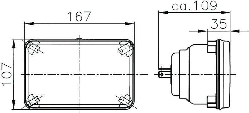 Hella Headlamp Insert Esh Fa Gn Mgs12 53391Ab