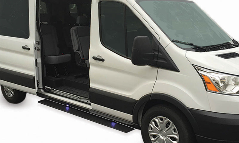 AMP Research 19-21 Mercedes Sprinter Van PowerStep - Black - GTR Auto