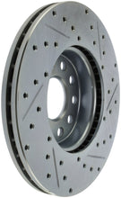Load image into Gallery viewer, StopTech Select Sport 05-16 Volkswagen Jetta Slotted and Drilled Right Front Rotor