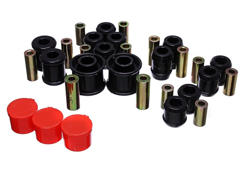 Energy Suspension 12-16 VW Passat / 07-16 VW EOS (1F) Rear Control Arm Bushing Set - Black - GTR Auto
