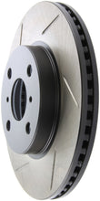 Load image into Gallery viewer, StopTech Power Slot 07-09 Toyota Yaris Front Right Slotted Rotor