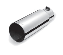 Load image into Gallery viewer, Gibson Round Single Wall Straight-Cut Tip - 3in OD/2.25in Inlet/8in Length - Stainless