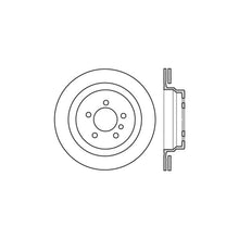 Load image into Gallery viewer, Stoptech 95-99 BMW M3 / 98-02 Z3 Left Rear Premium High Carbon CRYO STOP Rotor