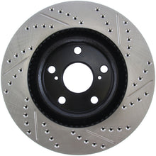 Load image into Gallery viewer, StopTech 07-09 Lexus ES 250/ES 300/ ES330/ES350 SportStop Slotted &amp; Drilled Right Front Rotor
