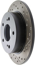 Load image into Gallery viewer, StopTech 02/94-98 Nissan 240SX SportStop Slotted &amp; Drilled Rear Left Rotor