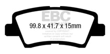 Load image into Gallery viewer, EBC 12+ Hyundai Azera 3.3 Greenstuff Rear Brake Pads