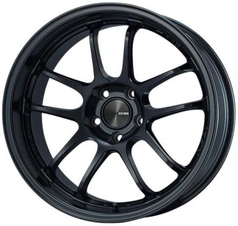 Enkei PF01EVO 18x10.5 22mm Offset 5x114.3 75mm Bore Matte Black Wheel Special Order / No Cancel