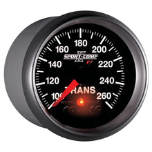 Load image into Gallery viewer, Autometer Elite 52.4mm 100-260F Transmission Temprature Peak &amp; Warn w/ Electronic Control Gauge