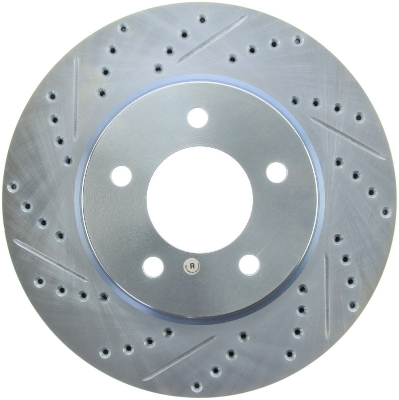 StopTech Select Sport Drilled & Slotted Rotor - Front Left